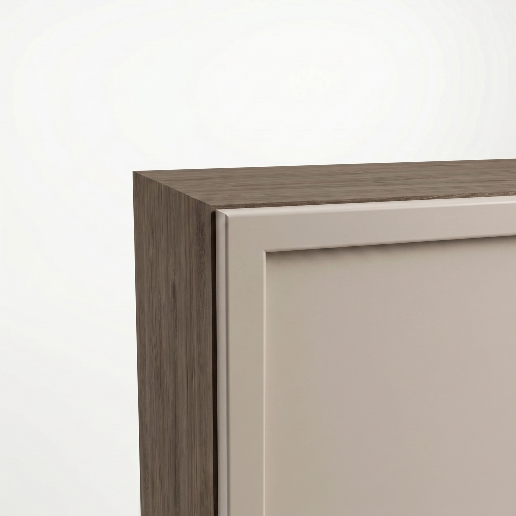 Dulap de perete deasupra toaletei 60 cm suspendat, fronturi cu rama decorativa Roma - Casmir/Nuc inchis