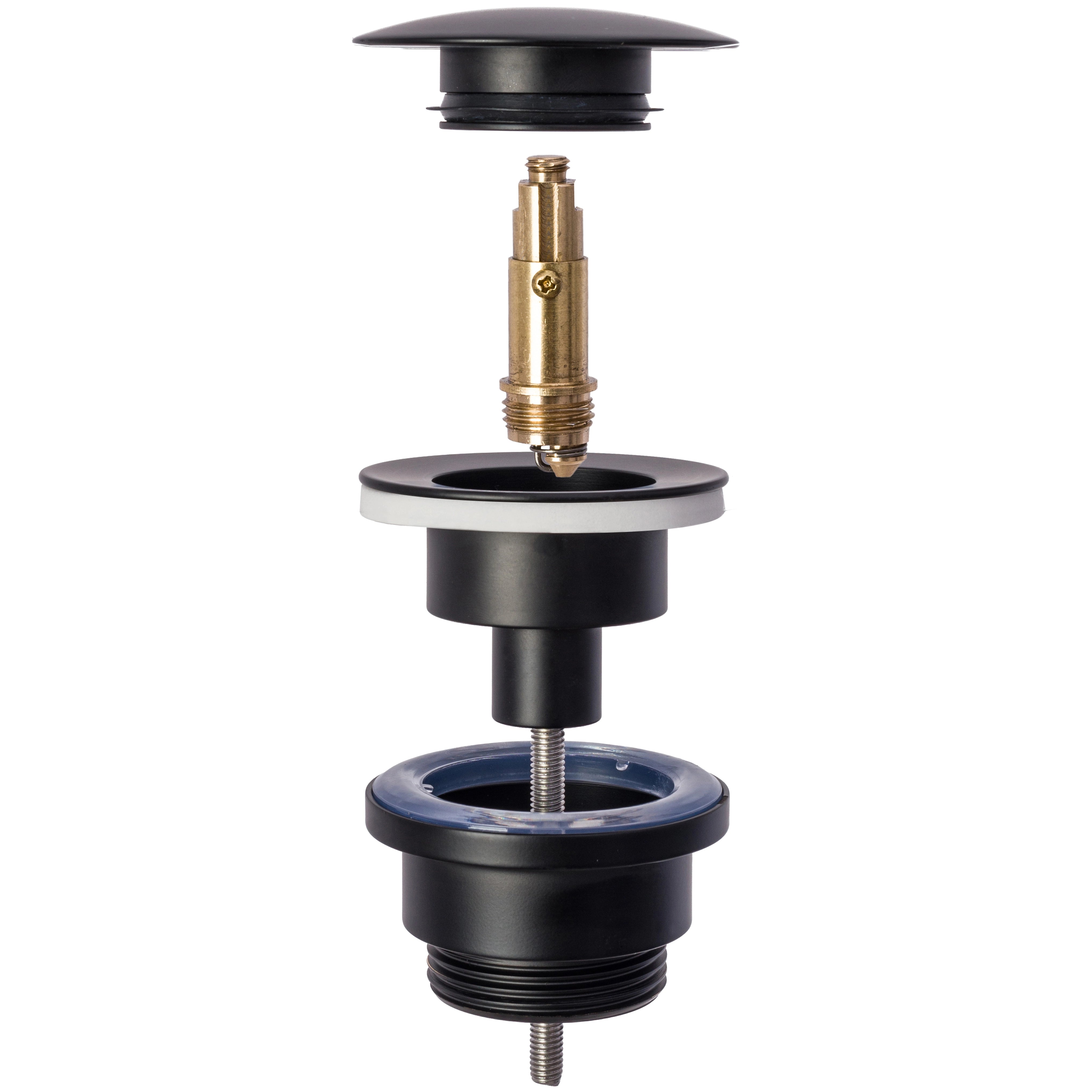 Dop universal click-clack - Negru