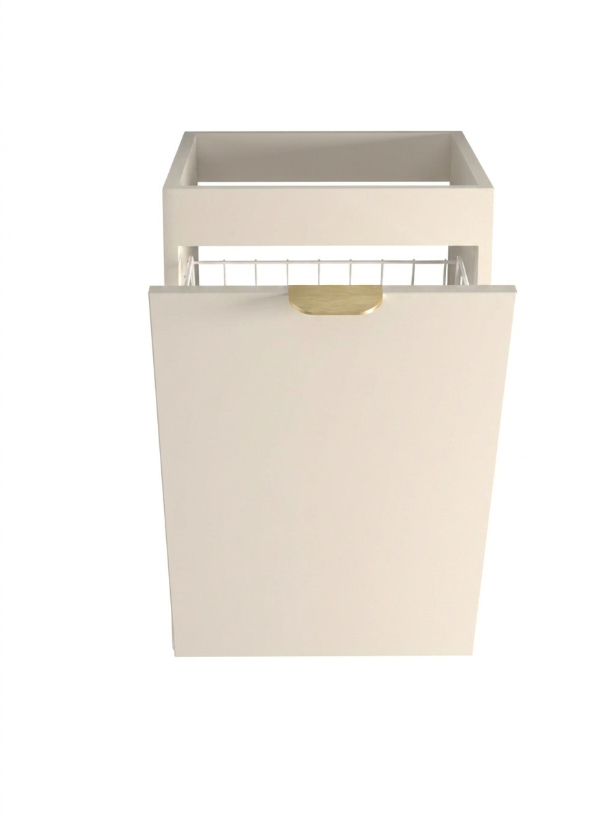 Dulap de baie 40 cm cos de rufe, fronturi netede Orio, fara blat - Casmir