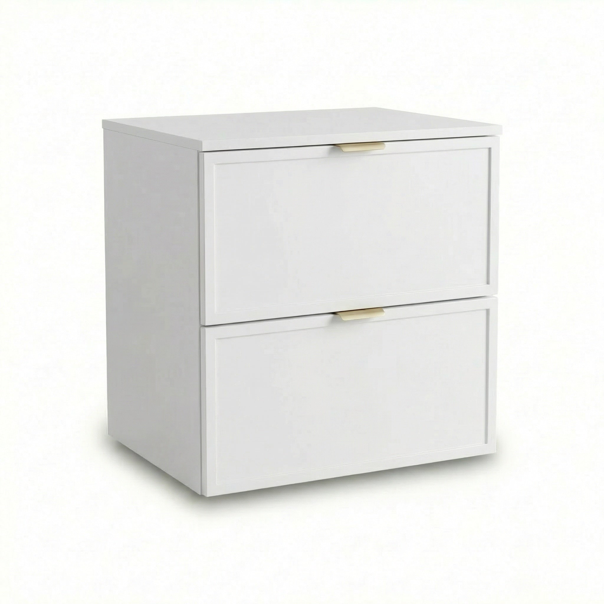 Dulap pentru lavoar 140 cm, cu raft, fronturi cu rama decorativa, 4 sertare Roma - Alb