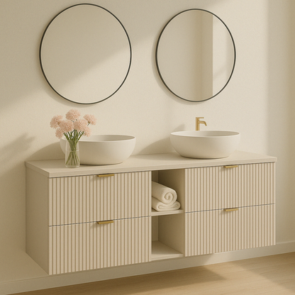 Dulap pentru lavoar 140 cm cu raft Willy - Casmir