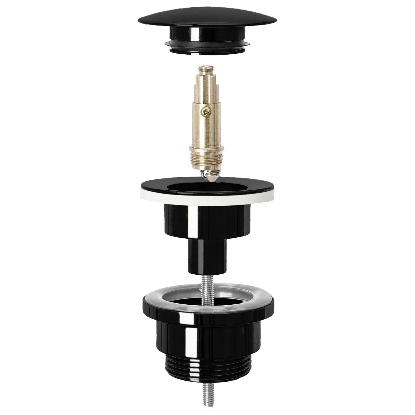 Dop universal click-clack - Negru