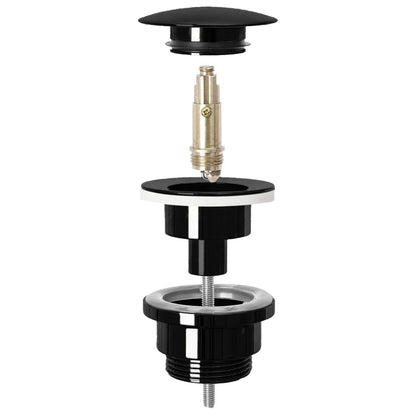 Dop universal click-clack - Negru