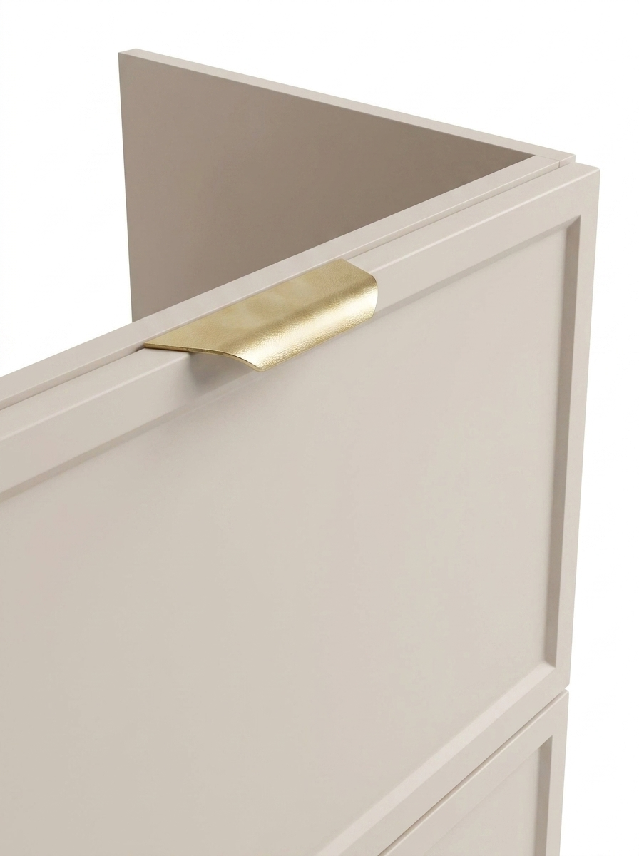 Dulap pentru lavoar 60 cm, 2 sertare, fronturi cu rama decorativa, fara blat Roma - Casmir
