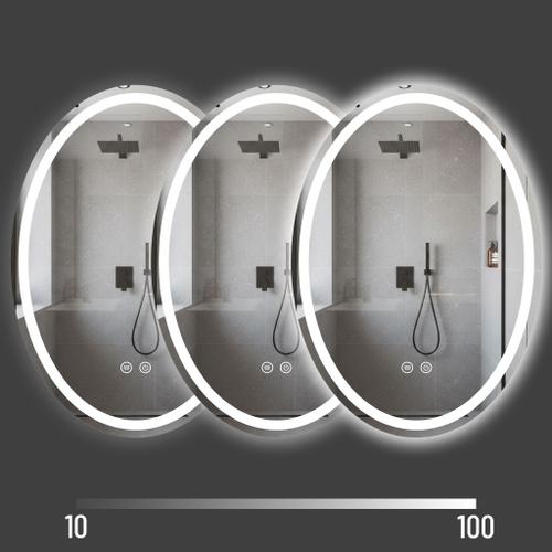 Oglinda de perete cu LED-uri Marco - 60x80 cm