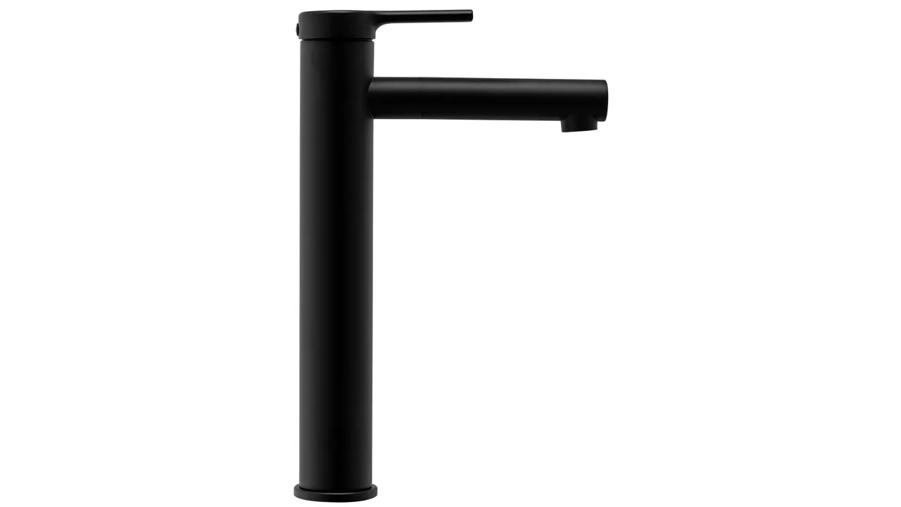 Baterie înaltă pentru chiuvetă Pixel - Negru