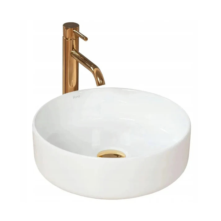 Set de mobilier: Dulap pentru lavoar cu raft 140 cm, 4 sertare Orio - Alb/Stejar Artizanal
