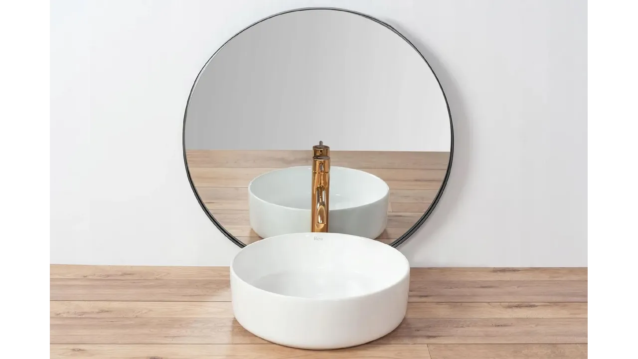 Chiuvetă de blat Sami 36 cm - Albă