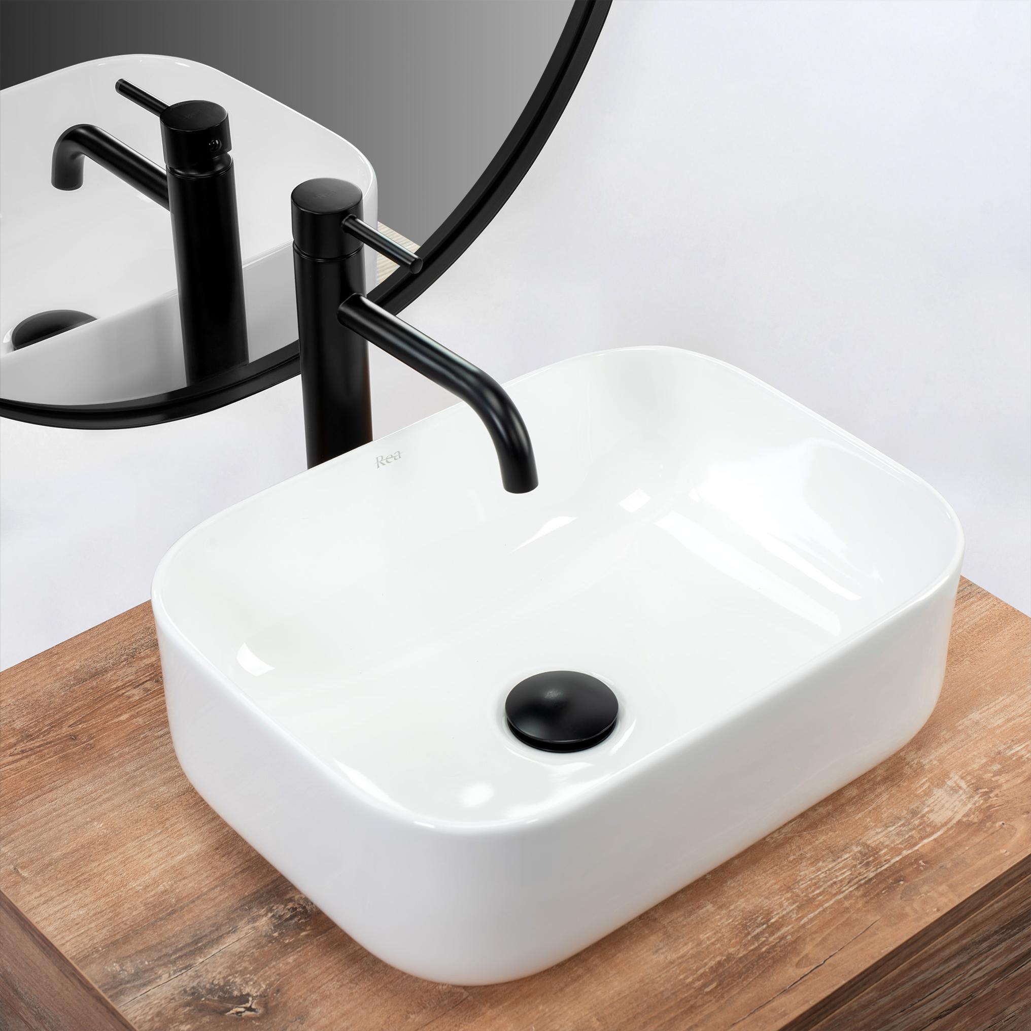 Chiuvetă de blat Demi Mini 40 cm - Albă
