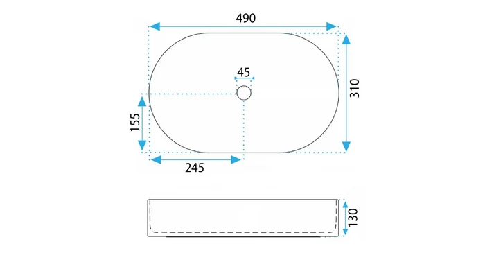 Set de mobilier: Dulap pentru lavoar cu raft 80 cm, 2 sertare Orio - Negru/Stejar Artizanal