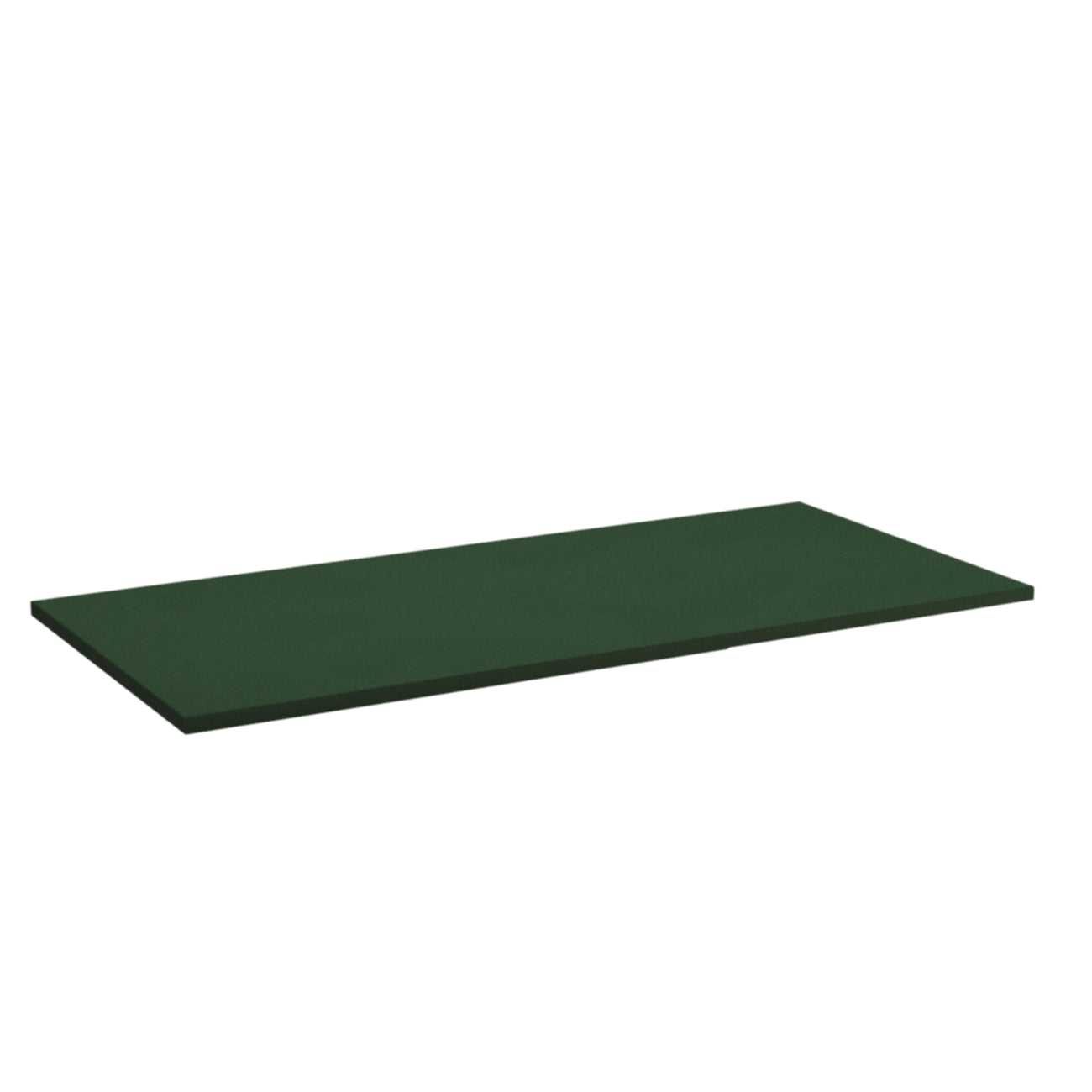 Blat de baie Verde Salvie 160 cm pentru dulap de lavoar, din placă laminată rezistentă la umiditate, cu nuanță naturală și modernă.