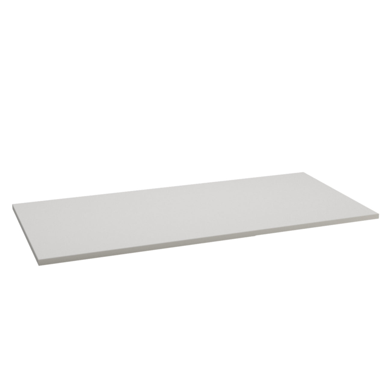 Blat de baie Alb Alpin 120 cm pentru dulap de lavoar, din placă laminată rezistentă la umiditate, cu design luminos și elegant.