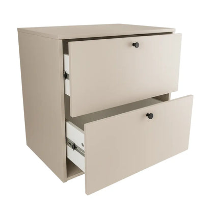 Dulap pentru lavoar 60 cm, cu 2 sertare, fronturi netede Belino - Casmir