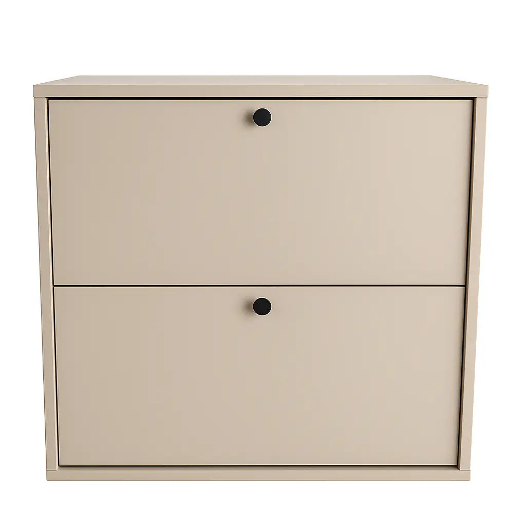 Dulap pentru lavoar 60 cm, cu 2 sertare, fronturi netede Belino - Casmir