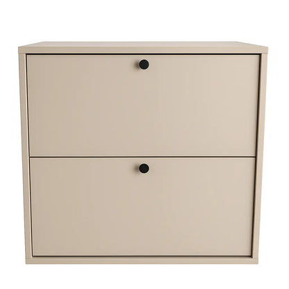 Dulap pentru lavoar 60 cm, cu 2 sertare, fronturi netede Belino - Casmir