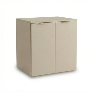 Dulap pentru lavoar Orio 60 cm Casmir cu 2 uși și raft interior. Design minimalist, elegant și spațiu practic de depozitare pentru baie.