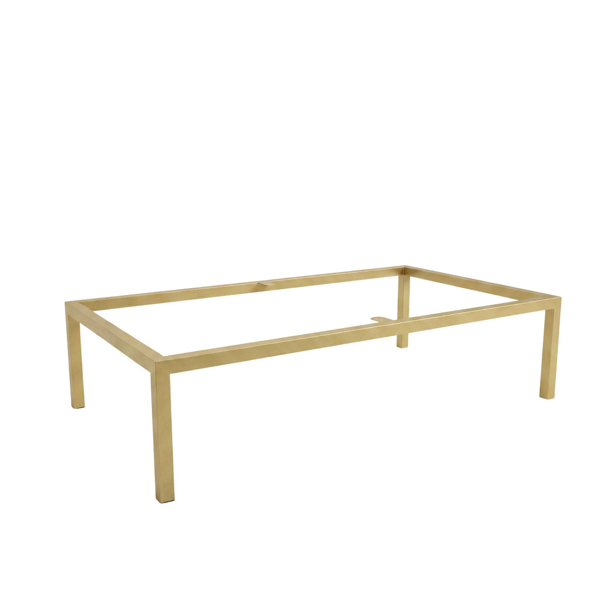 Structură metalică aurie 80 cm pentru mobilier de baie și dulap sub chiuvetă, realizată din profil de oțel 20x20 mm, vopsită cu pulbere.