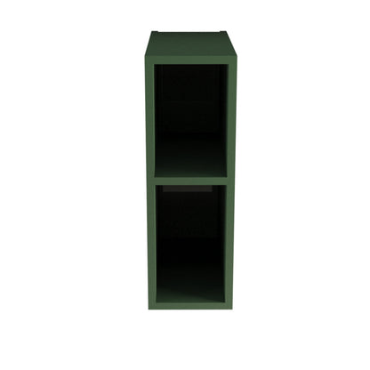 Raft îngust 20 cm, cu 1 polita - Verde
