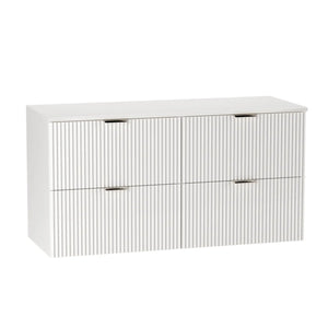 Dulap pentru lavoar Willy 120 cm alb – mobilier de baie modern, elegant și spațios, ideal pentru orice stil de amenajare.