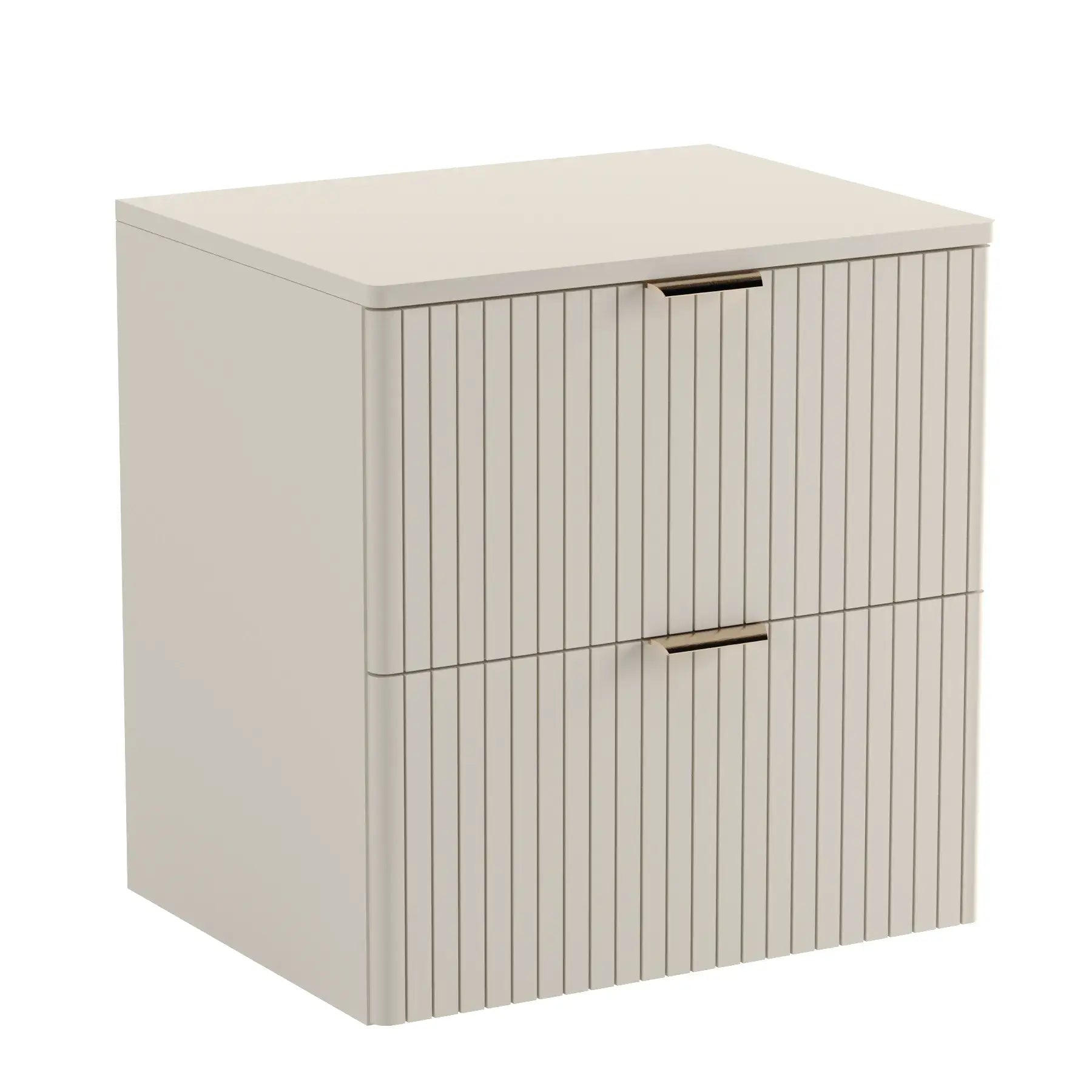 Waschtischunterschrank 60 cm Oli in Kaschmir, ideal für stilvolle Badezimmer.