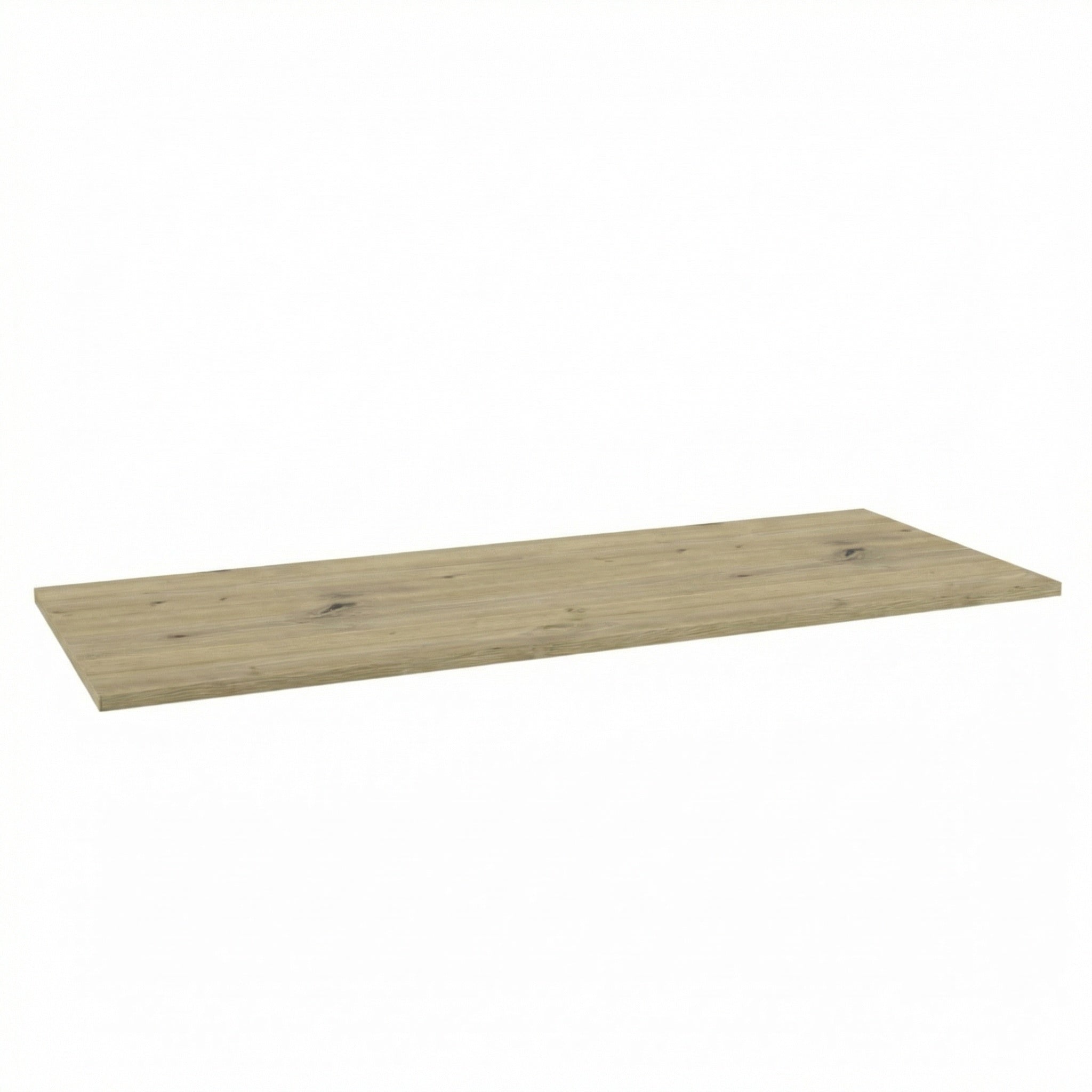 Blat de baie 120 cm, sub dulapul pentru chiuvetă - Stejar artizanal