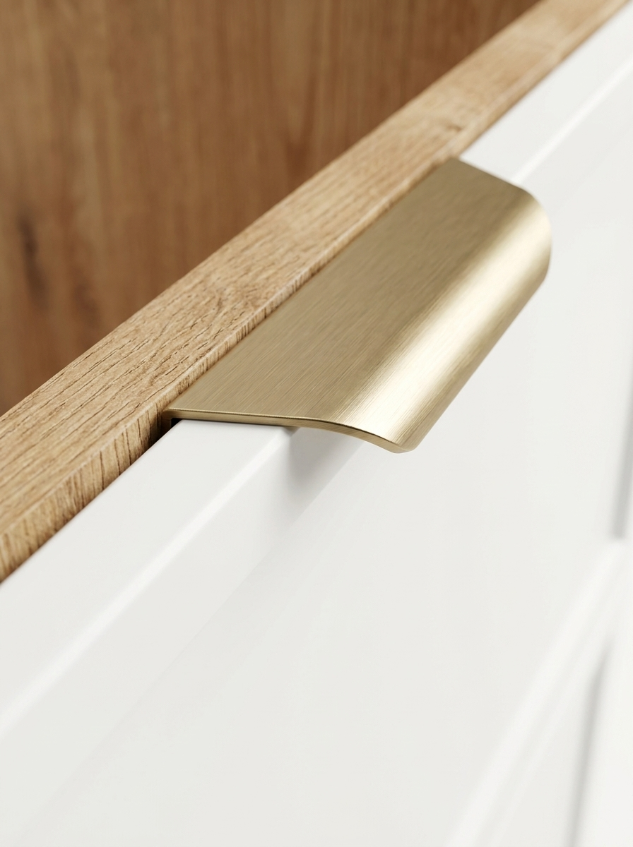 Dulap pentru lavoar 60 cm, 2 sertare, fronturi cu rama decorativa, fara blat Roma - Alb/Stejar Cremona