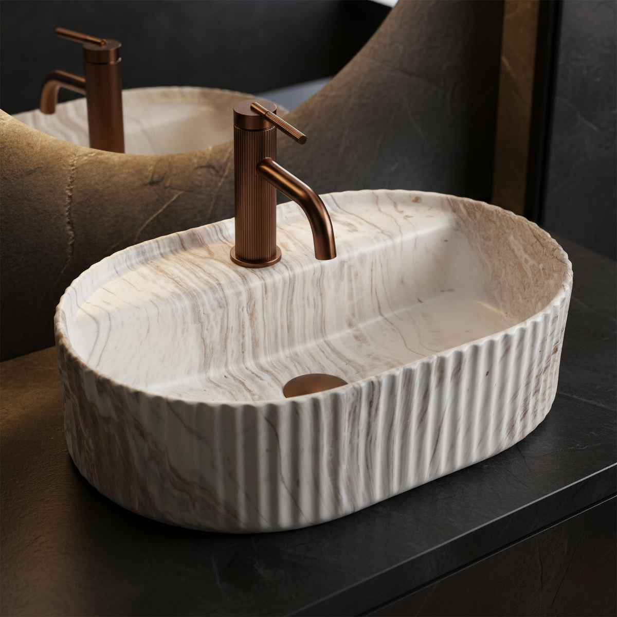 Chiuvetă de blat Marcela 50 cm - Saturn