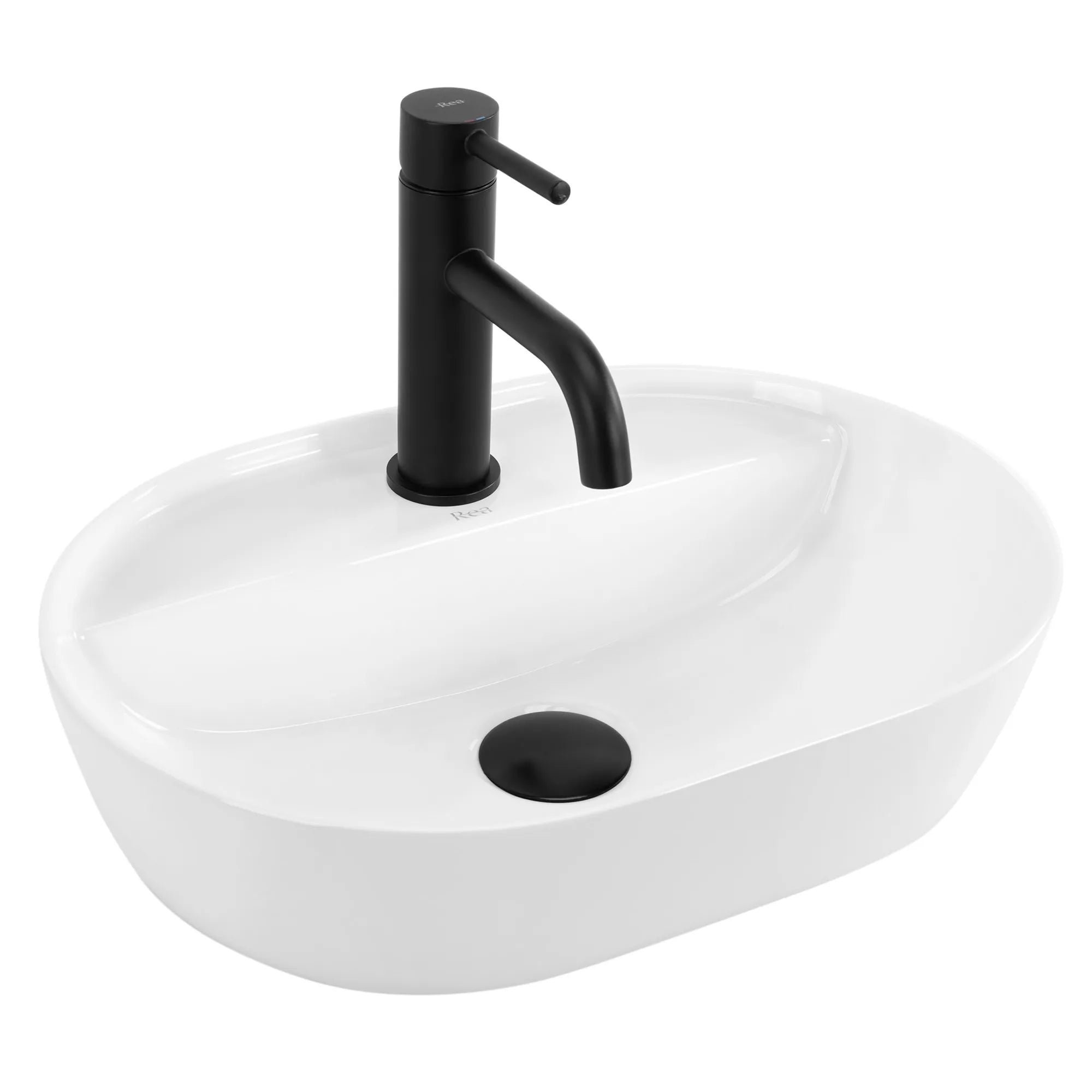 Chiuvetă de blat Aura 42 cm - Albă