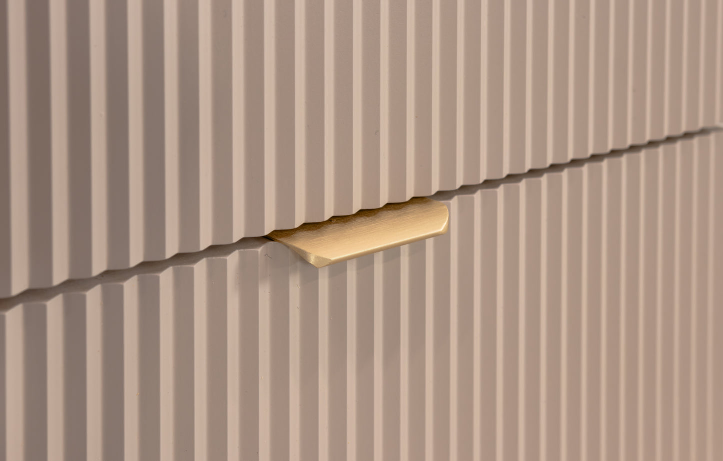 Dulap pentru lavoar 60 cm, 2 sertare, fronturi canelate, fara blat - Casmir