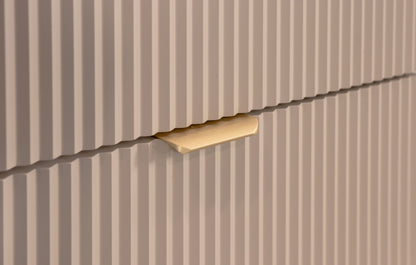 Dulap pentru lavoar 60 cm, 2 sertare, fronturi canelate, fara blat - Casmir