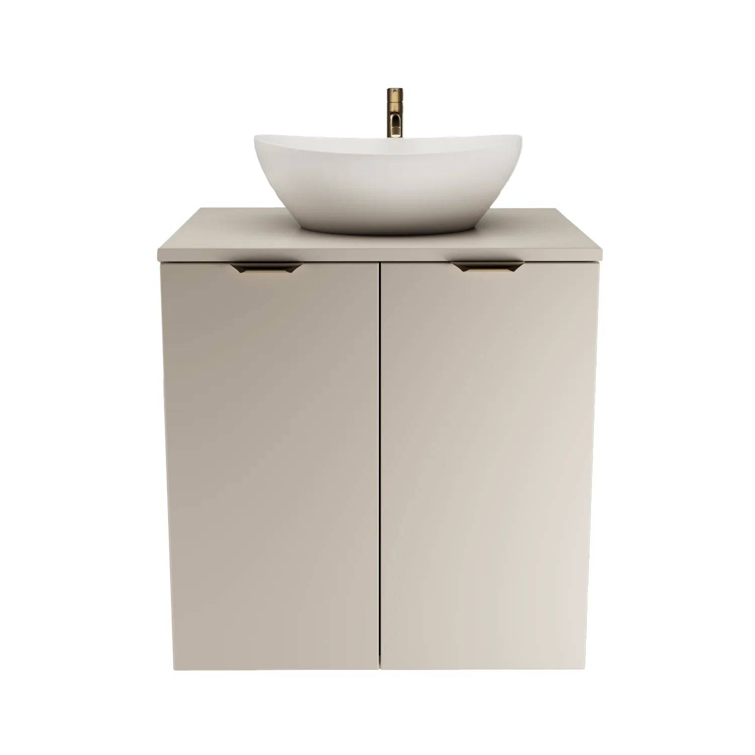 Set de mobilier: Dulap pentru lavoar 60 cm cu 2 uși cu chiuvetă Orio - Casmir