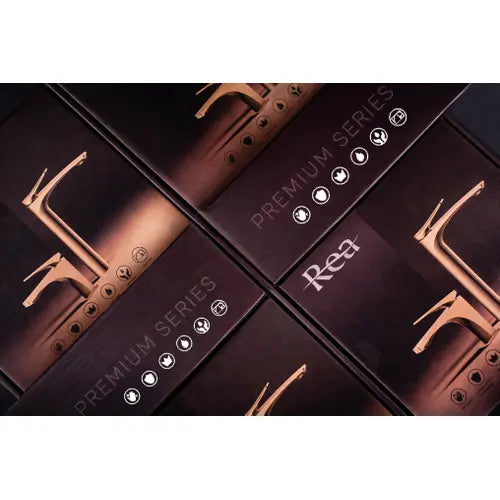 Baterie joasă pentru chiuvetă Prime - Auriu Periat