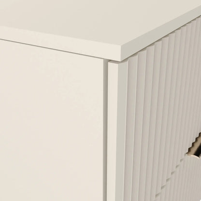 Dulap pentru lavoar 60 cm 2 sertare fronturi canelate Willy - Casmir