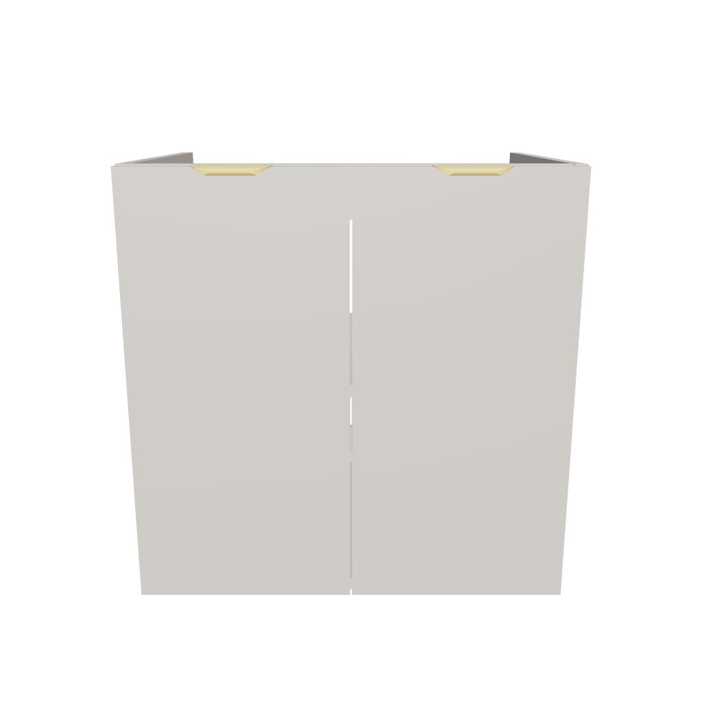 Dulap pentru lavoar 60 cm cu 2 usi, fronturi netede, fara blat Orio - Casmir