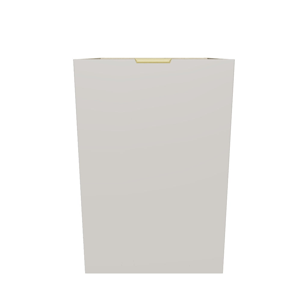 Dulap de baie 40 cm cos de rufe, fronturi netede Orio, fara blat - Casmir/Stejar artizanal