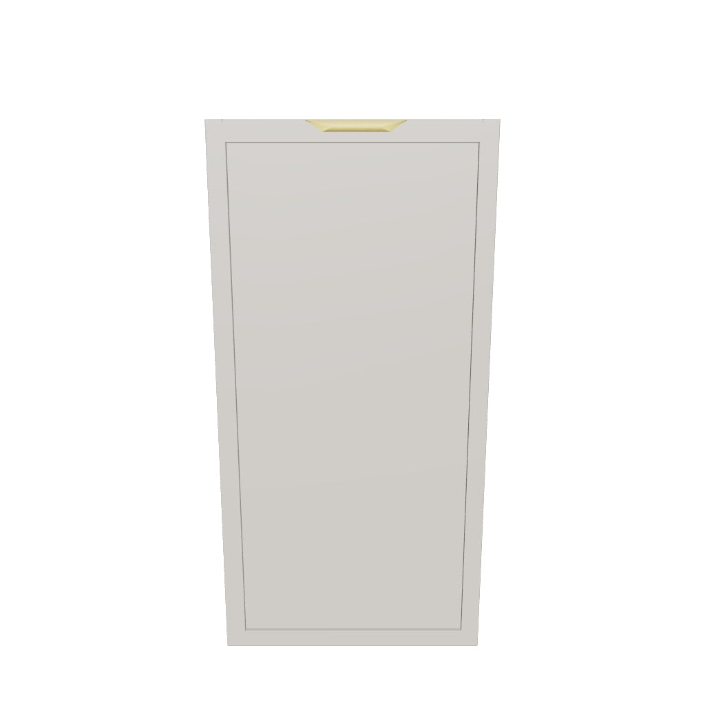 Dulap de baie 30 cm cu 1 usa, fronturi cu rama decorativa, fara blat Roma - Casmir