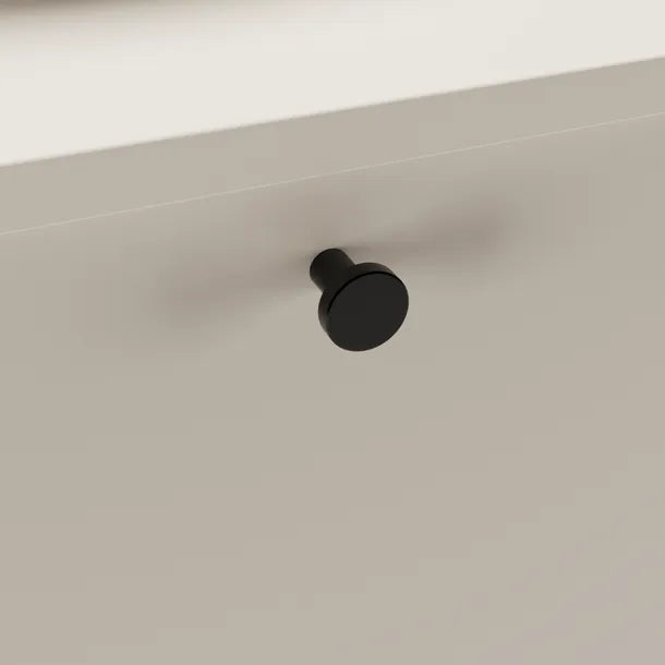 Dulap pentru lavoar 80 cm cu raft, fronturi netede Belino - Casmir