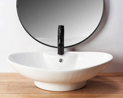 Chiuvetă Rosa-2 50 cm - Alb Ceramică