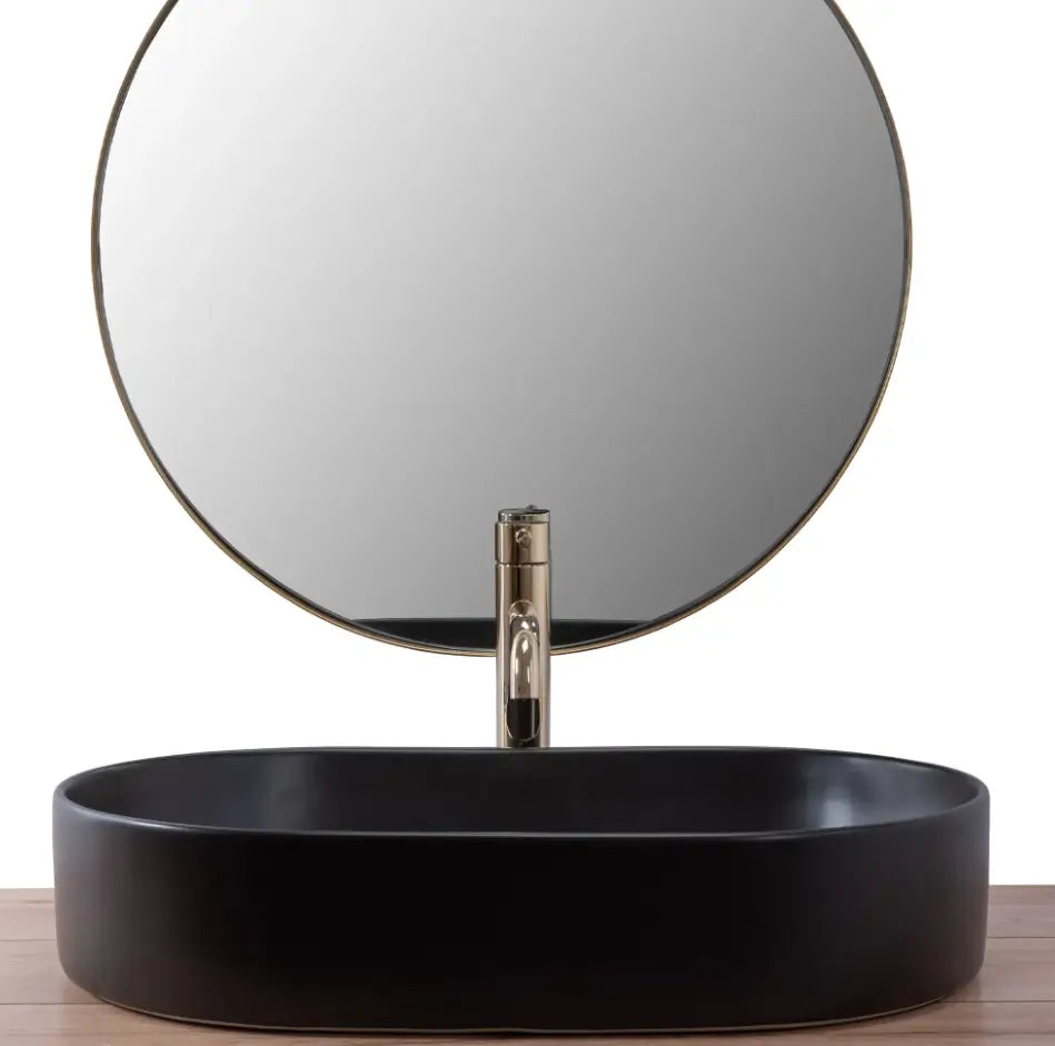 Chiuvetă Nadia 60 cm - Negru mat