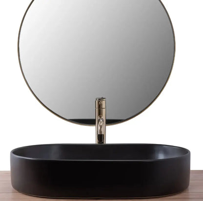 Chiuvetă Nadia 60 cm - Negru mat