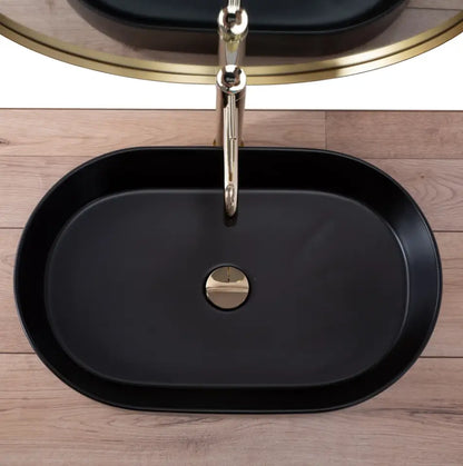 Chiuvetă Nadia 60 cm - Negru mat